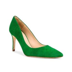 L'AGENCE Eloise Pump Heels in Amazon Green